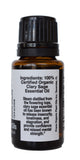 Organic Clary Sage Essential Oil