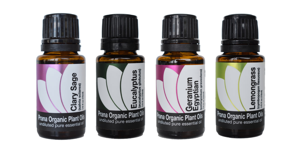 Essential Oil Set for Mental Strength & Clarity