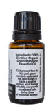 Organic Green Mandarin Essential Oil
