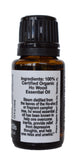 Organic Ho Wood Essential Oil