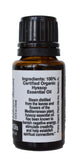 Organic Hyssop Essential Oil
