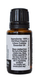 Organic Litsea Cubeba Essential Oil