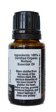 Organic Melissa Essential Oil