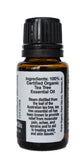 Organic Tea Tree Essential Oil